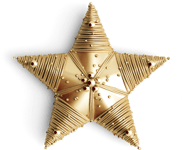 christmas star ornament 11 s